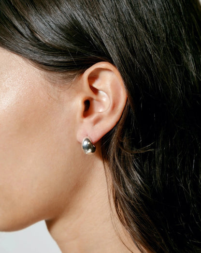 Small Remy Hoops / Silver