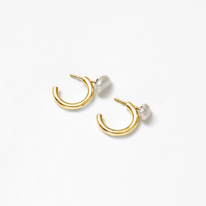 Fraser Pearl & Hoops / Gold