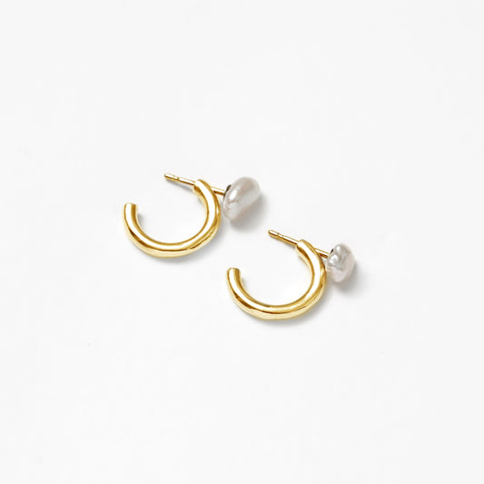 Fraser Pearl & Hoops / Gold