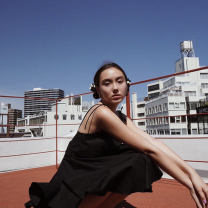 Mini Yin Yang Clip / Mono