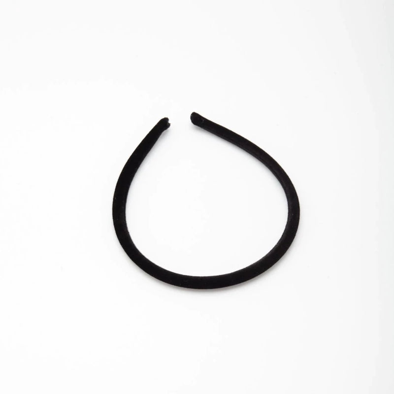 Velvet Headband / black