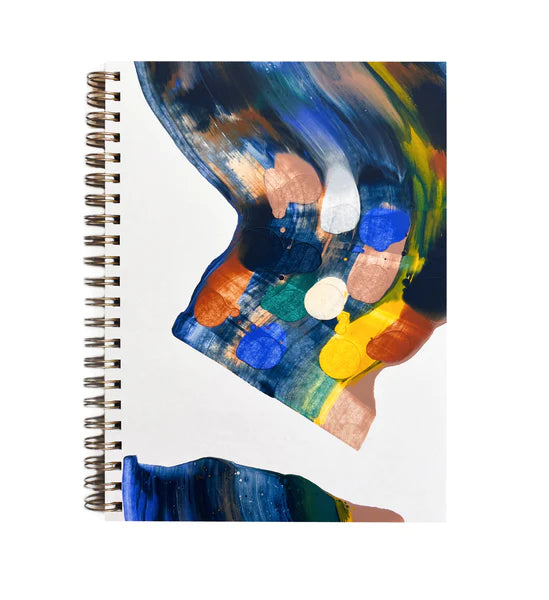 Marble Note Book  / Blue