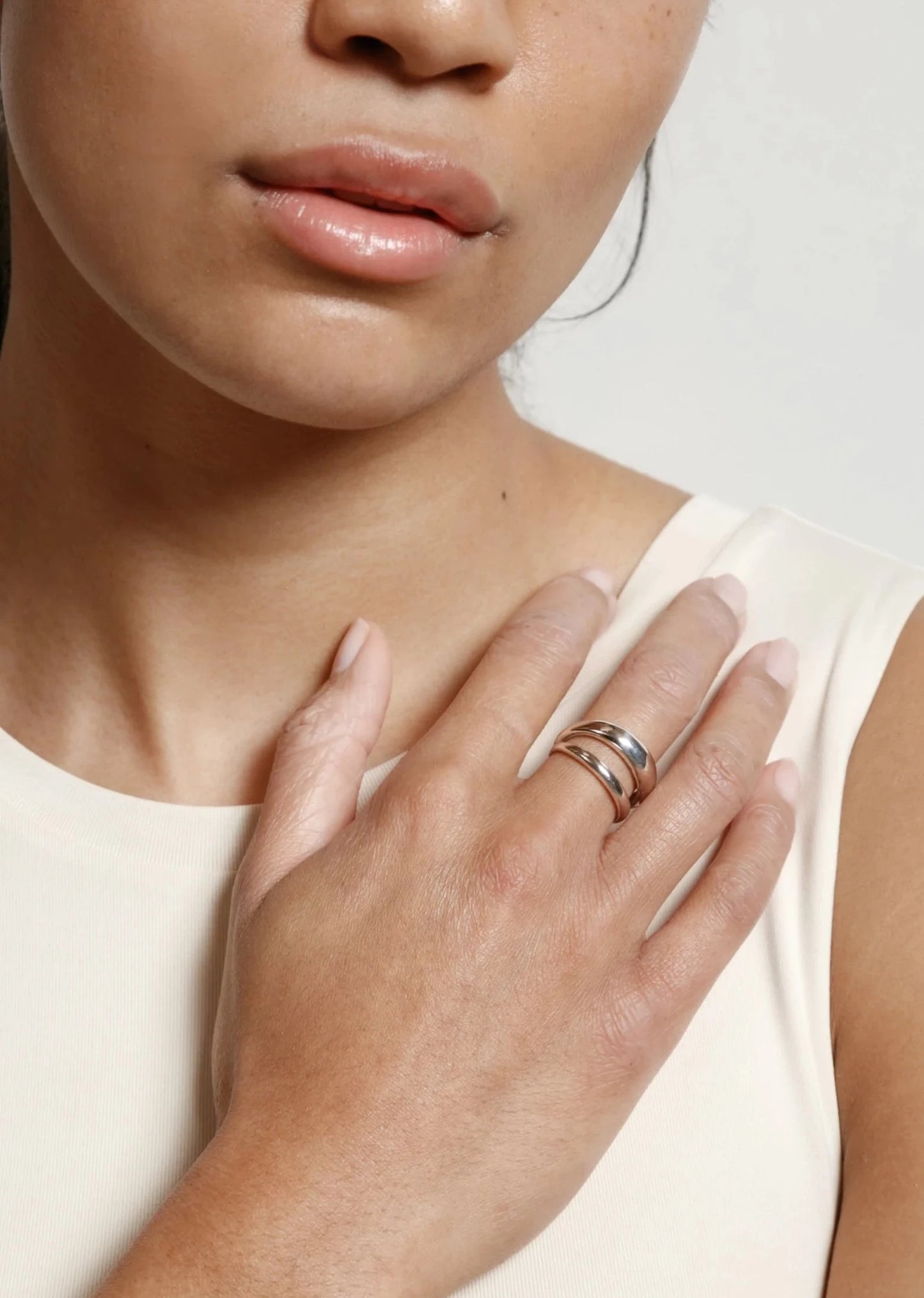 Kori Double Ring / Silver　