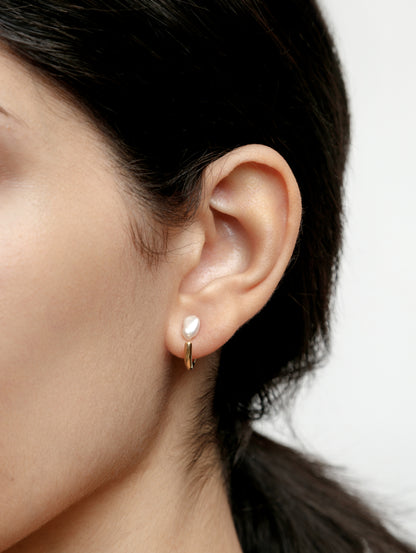 Fraser Pearl & Hoops / Gold