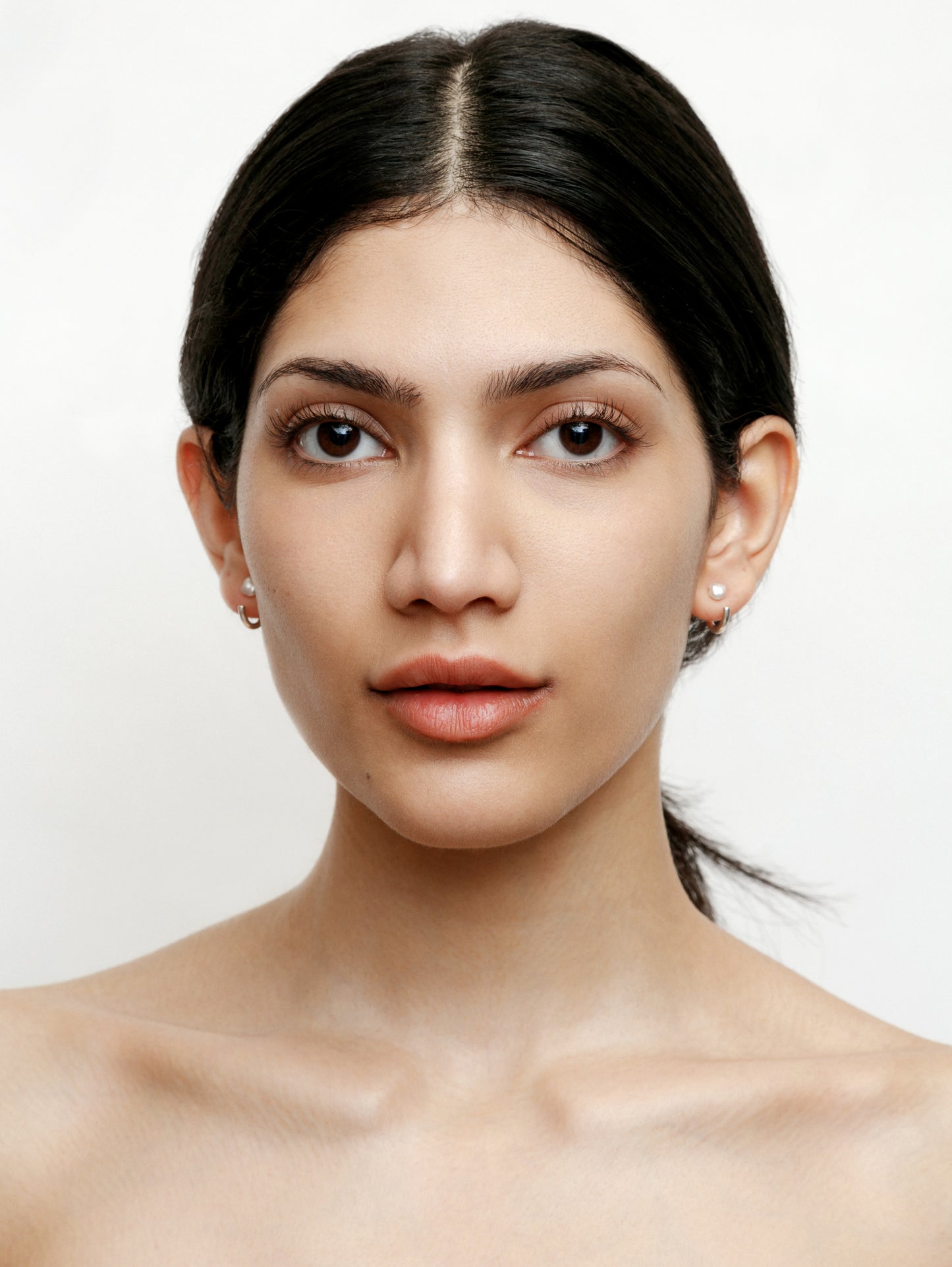 Fraser Pearl & Hoops / Silver