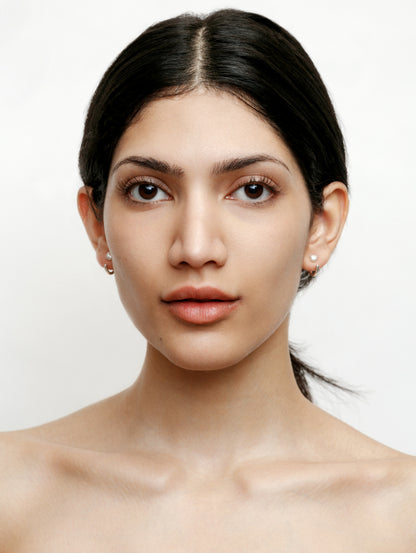 Fraser Pearl & Hoops / Silver