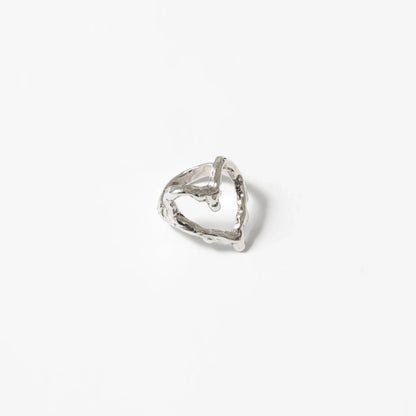 Carmen Heart Ring / Silver