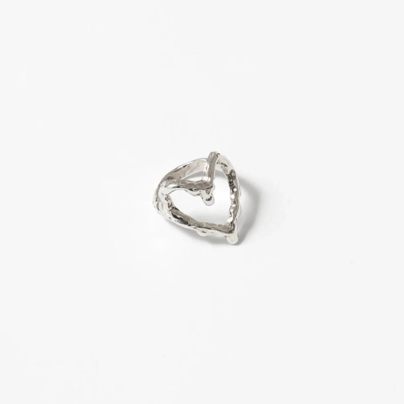 Carmen Heart Ring / silver