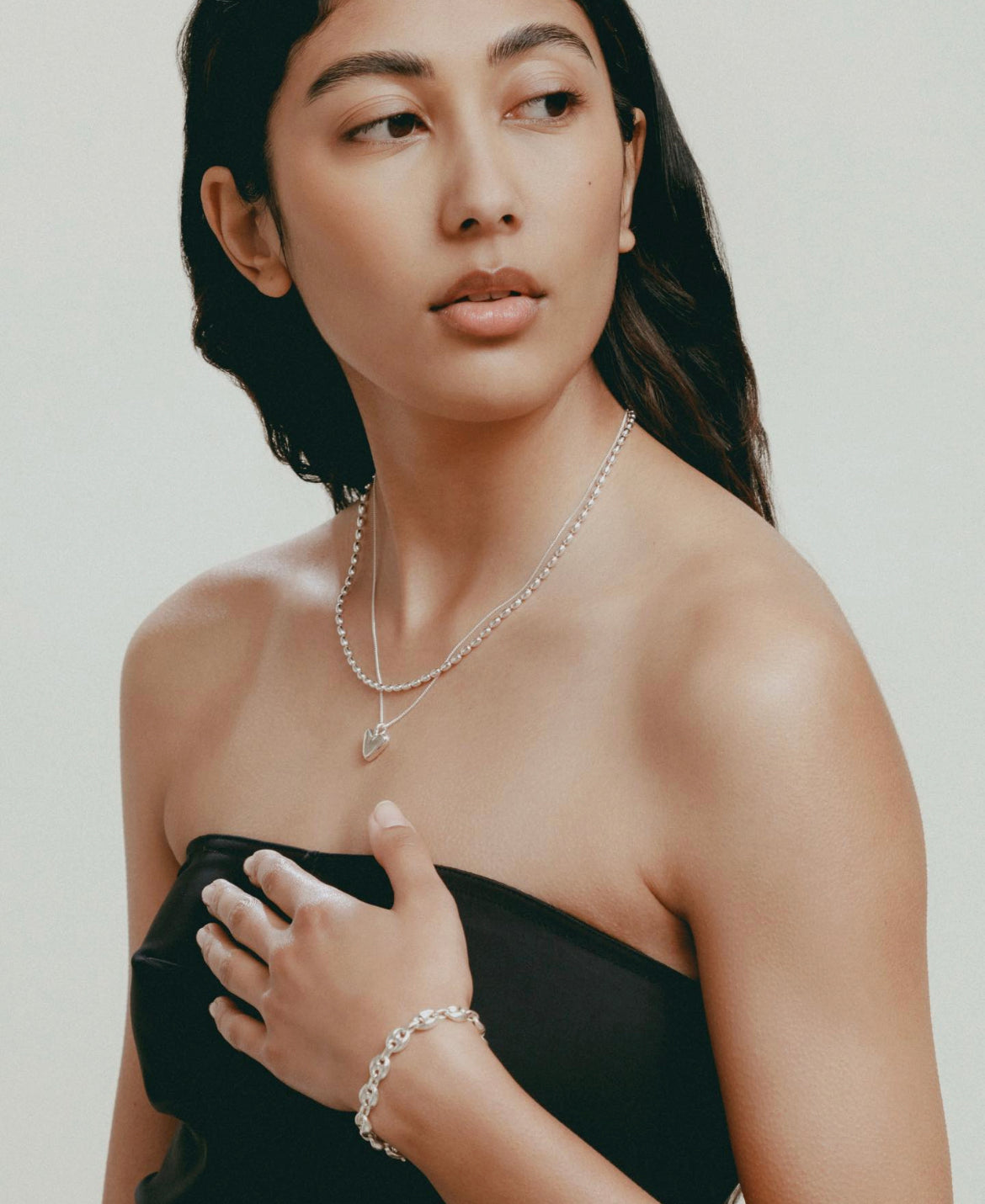 Kai Chain Necklace / Silver