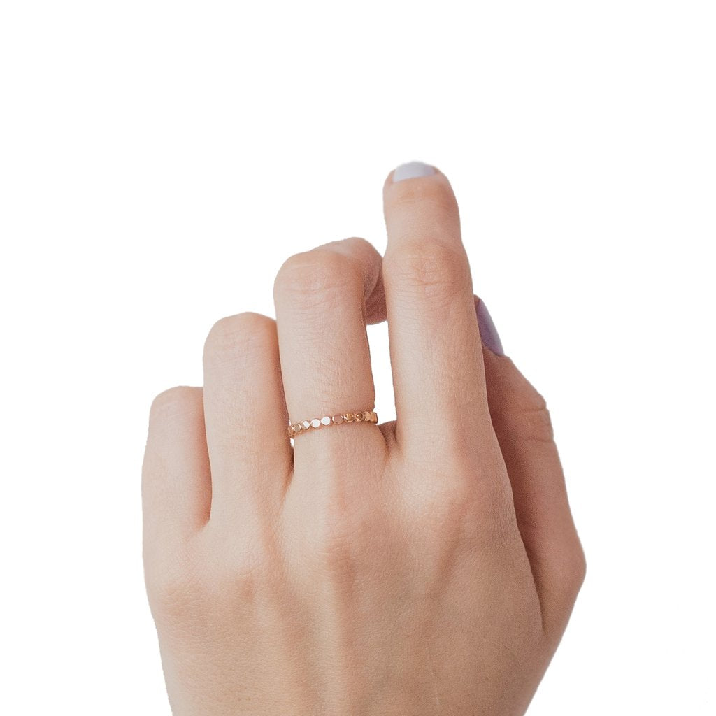 OOO Ring / Gold ＜Gilbert＞ – PAULINE STUDIO